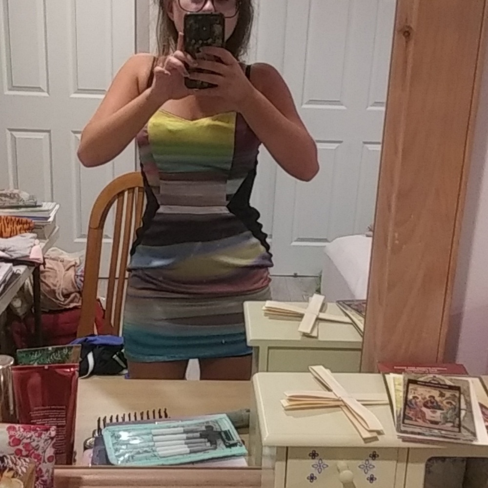 Satin Dress